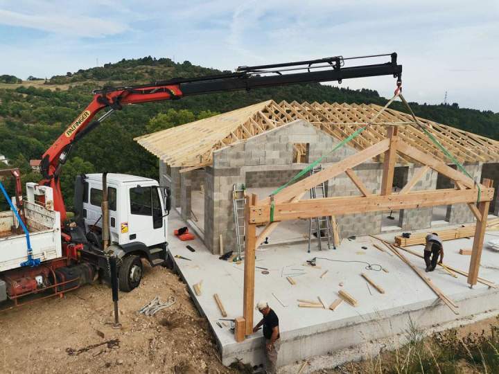 Création et rénovation d'ossatures bois